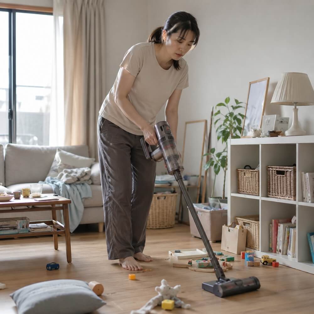 顧小孩被家務追著跑